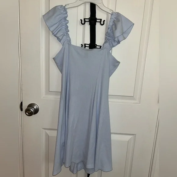 Forever 21 Large Blue Dress - Picture 2 of 4